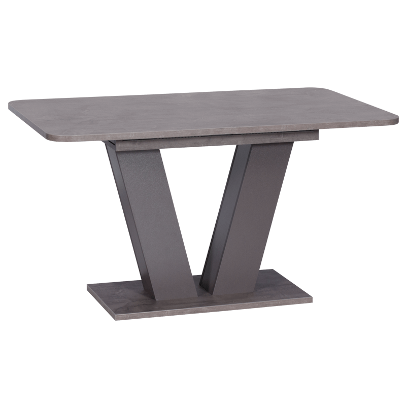 Разтегателна трапезна маса ALARA - тъмносива