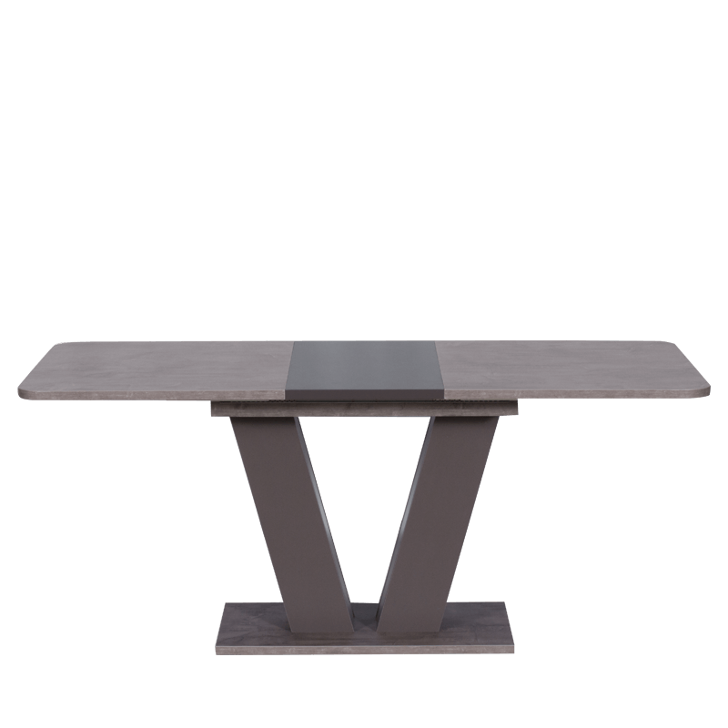 Разтегателна трапезна маса ALARA - тъмносива