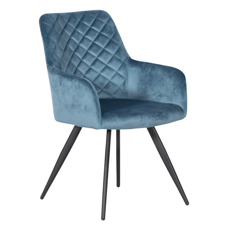 Трапезен стол ETON - син BF 2