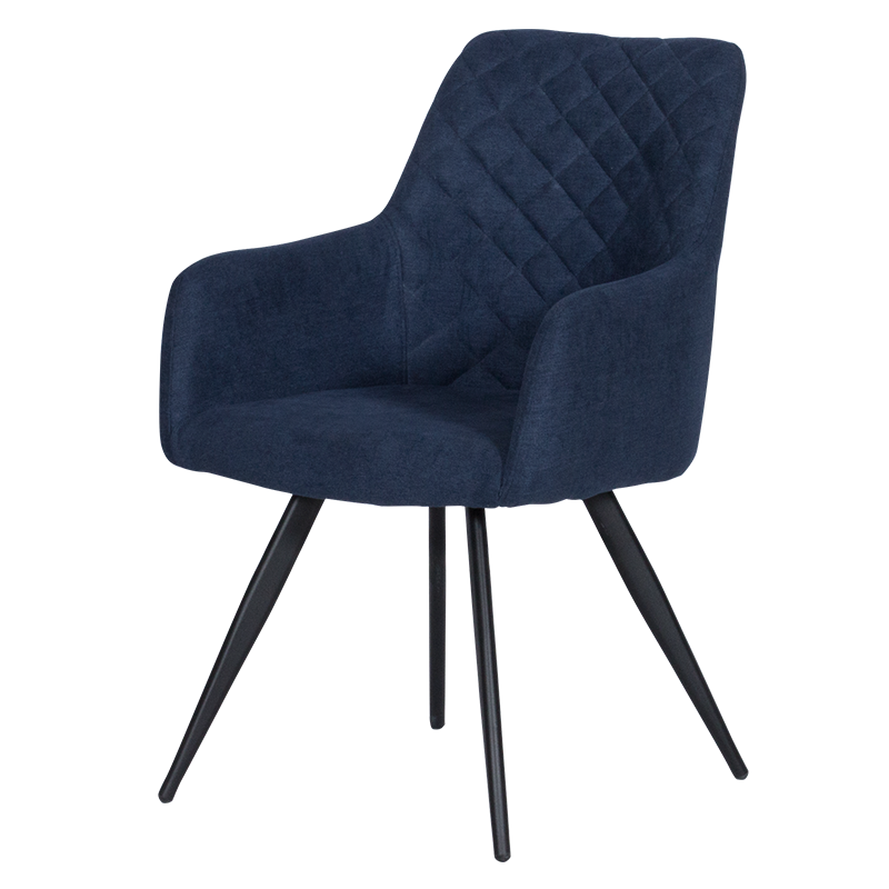 Трапезен стол ETON - тъмносин BF 3