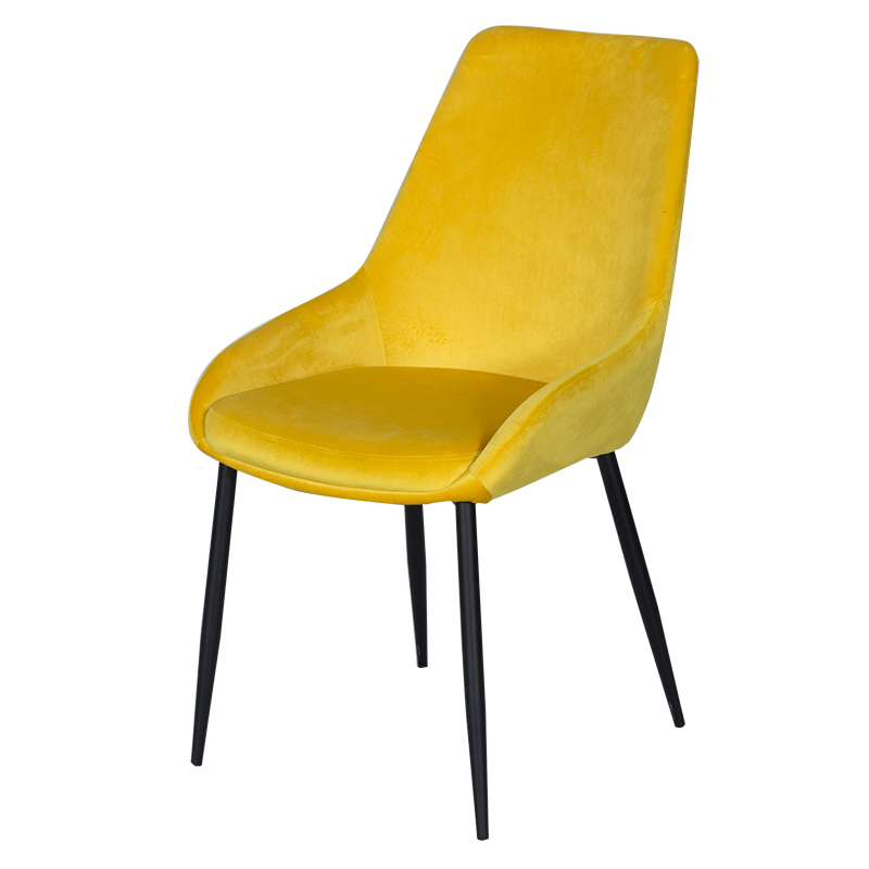 Трапезен стол HEDON - жълт BF 2