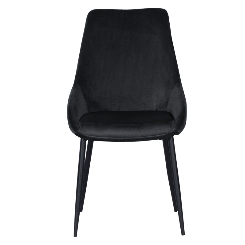 Трапезен стол HEDON - черен BF 2