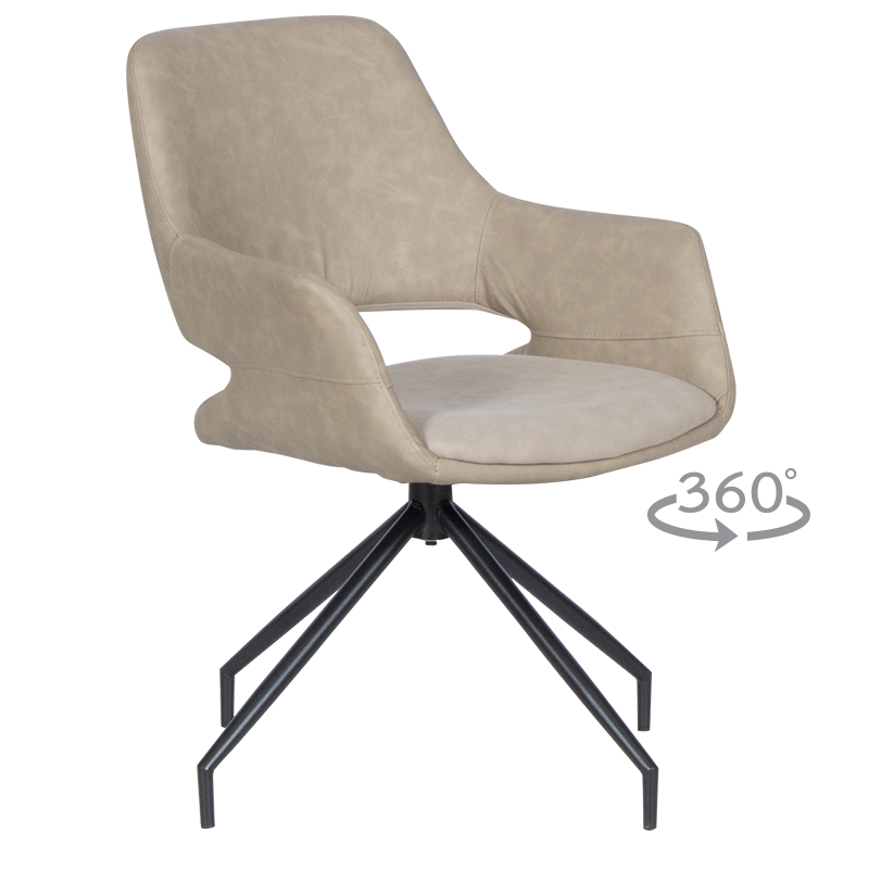 Трапезен стол TOTNES -1 - бежов SF 1