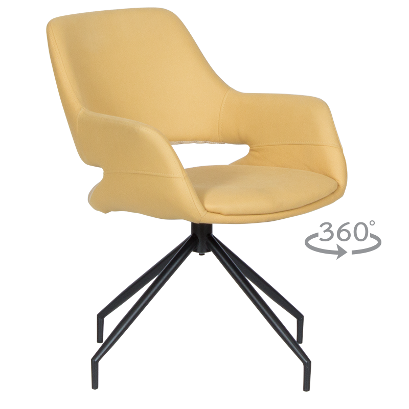 Трапезен стол TOTNES -1 - жълт SF 1