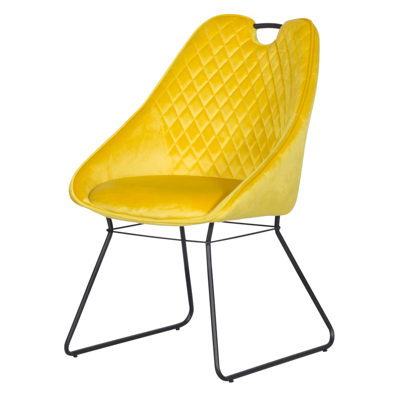 Трапезен стол GEDLING - жълт BF 2