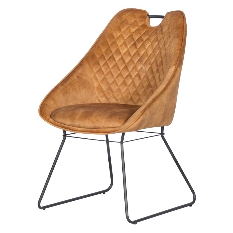 Трапезен стол GEDLING - оранжев MJ 1