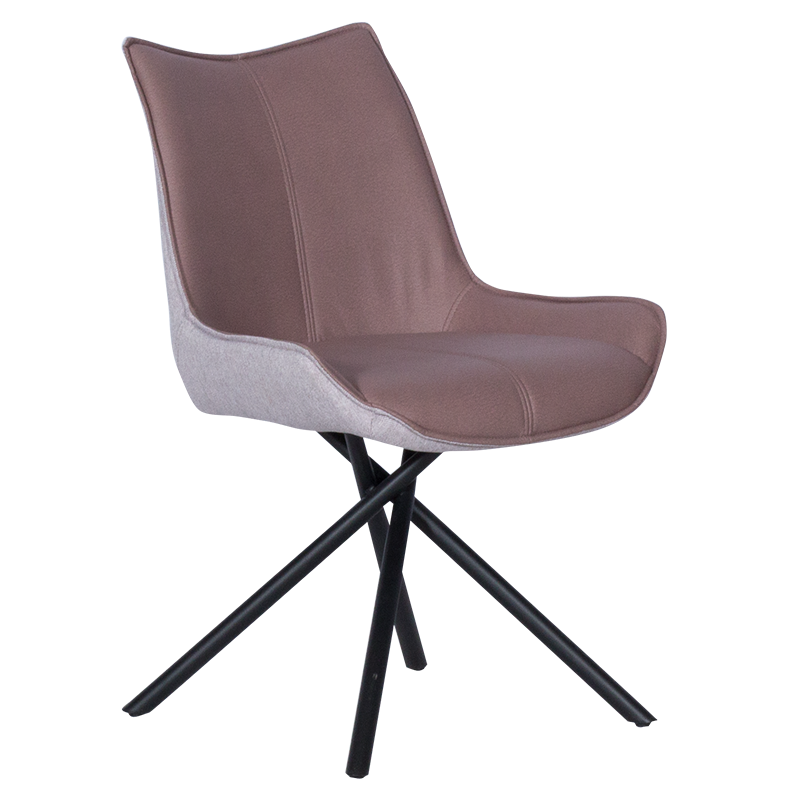 Трапезен стол HALTON - кафяв DX-035