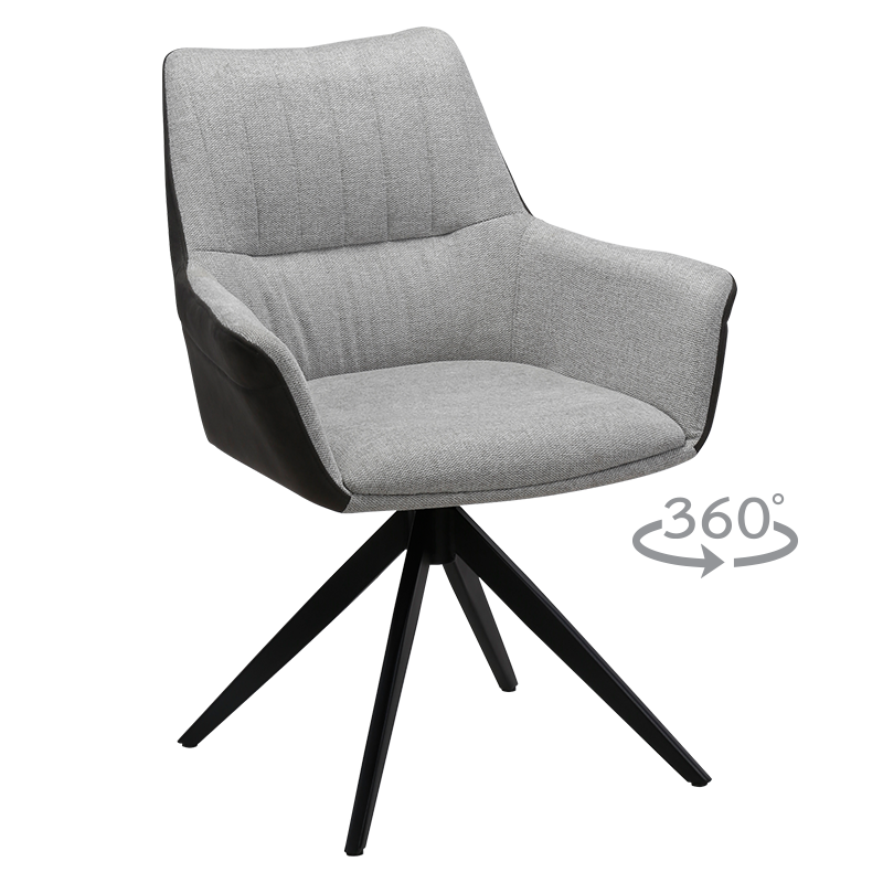 Трапезен стол DOVER - светлосив BF 5