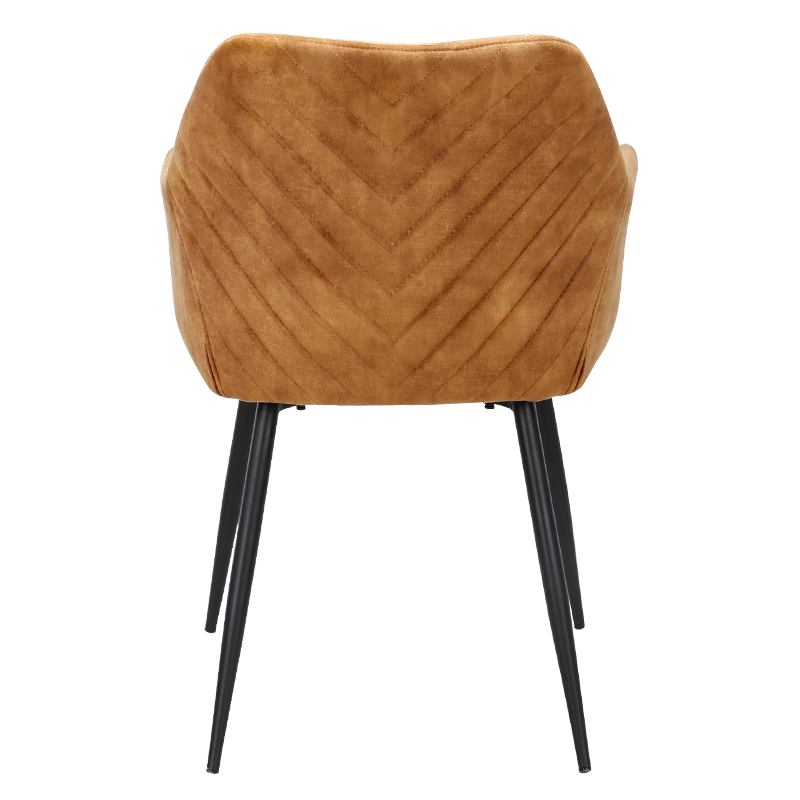 Трапезен стол TIPTON - оранжев MJ 1