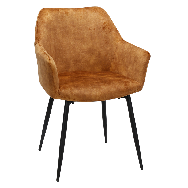 Трапезен стол TIPTON - оранжев MJ 1