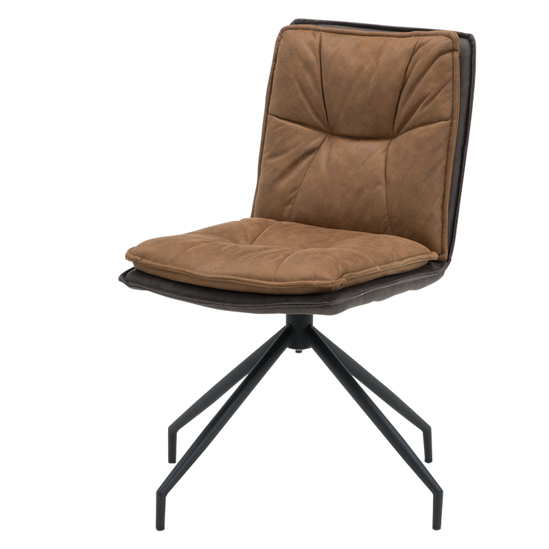 Трапезен стол RAMSEY - медено кафяв BF 1