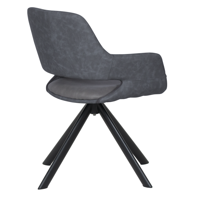 Трапезен стол DEVON - сив SF 2