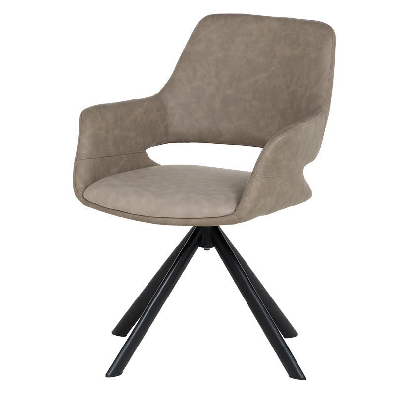 Трапезен стол DEVON - светлобежов SF 2