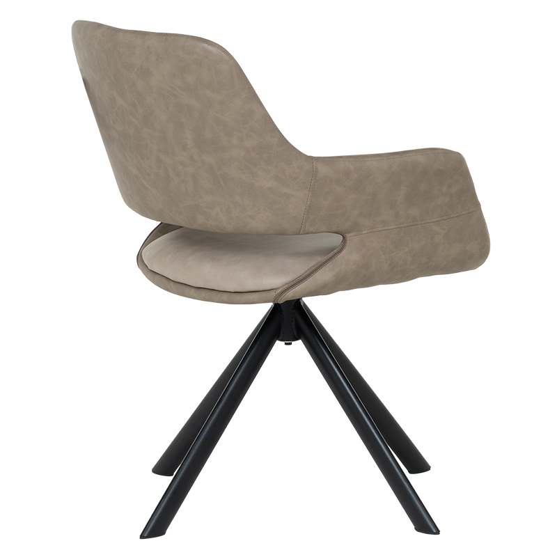 Трапезен стол DEVON - светлобежов SF 2