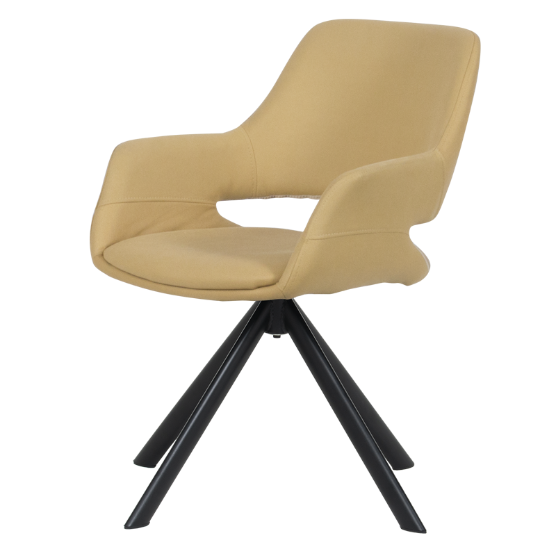 Трапезен стол DEVON - жълт SF 1