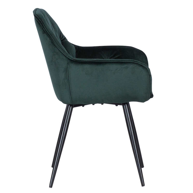 Трапезен стол LATINA - зелен