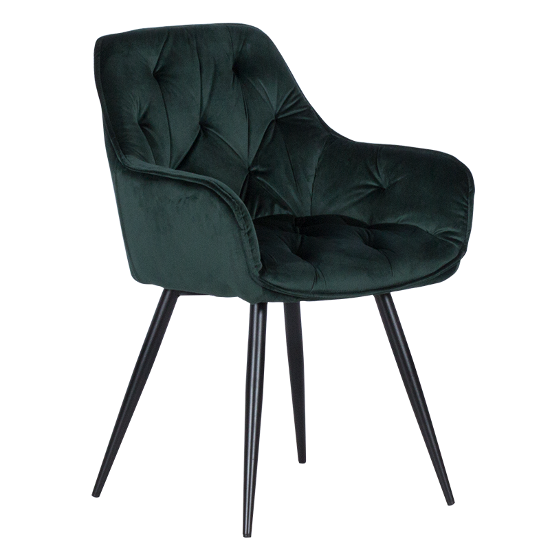 Трапезен стол LATINA - зелен