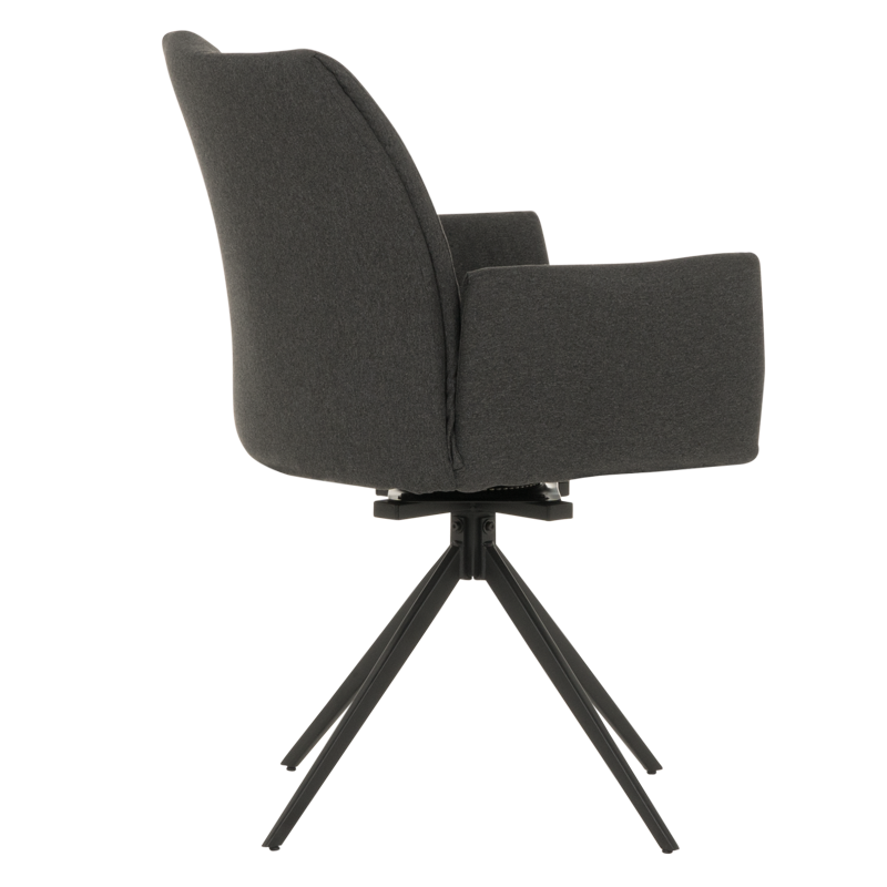 Трапезен стол COMO - тъмносив