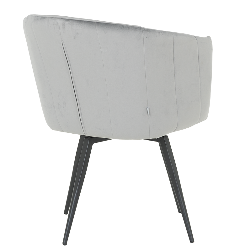 Трапезен стол VENICE - светлосив