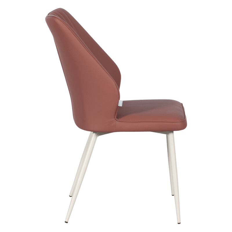 Трапезен стол LAREDO 1 Y силиконова кожа - керемида 21