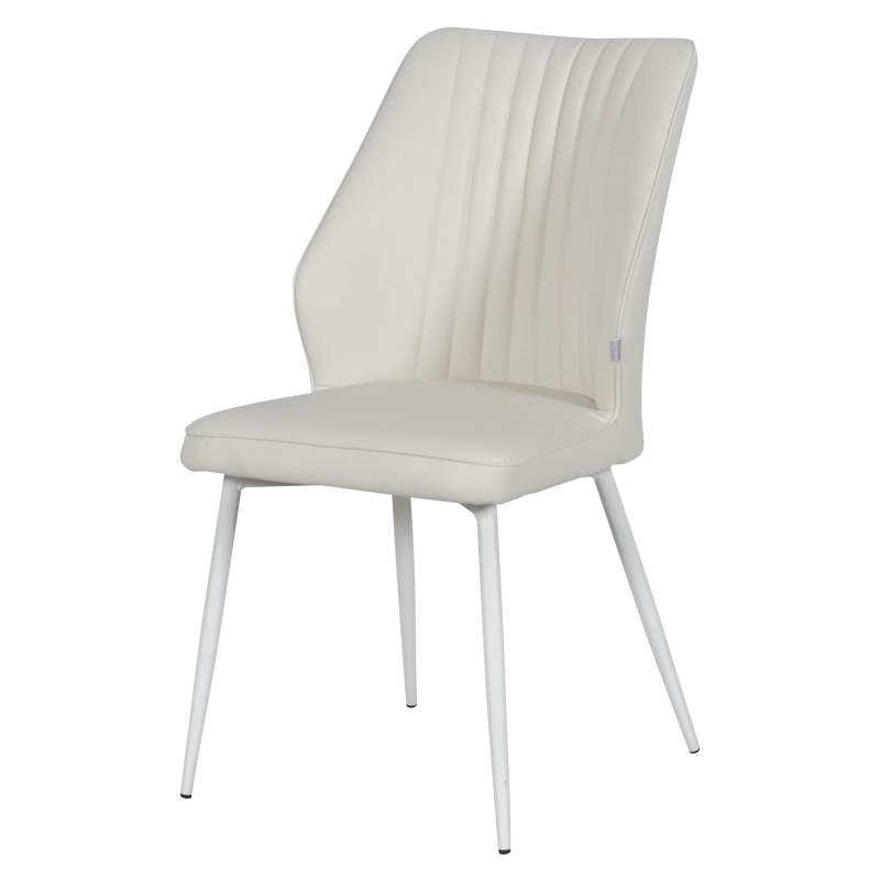 Трапезен стол LAREDO 3 Y силиконова кожа - шампанско 02