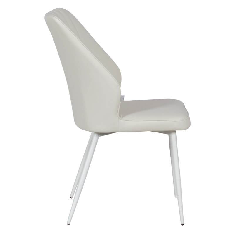 Трапезен стол LAREDO 3 Y силиконова кожа - шампанско 02