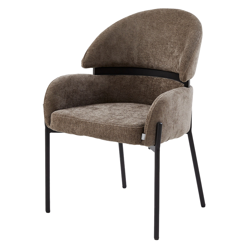 Трапезен стол ASTI - кафяв