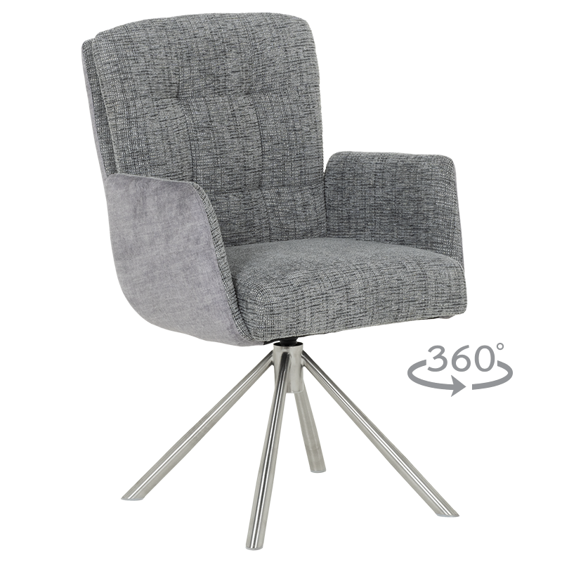 ТРАПЕЗЕН СТОЛ KEILA - СИВ