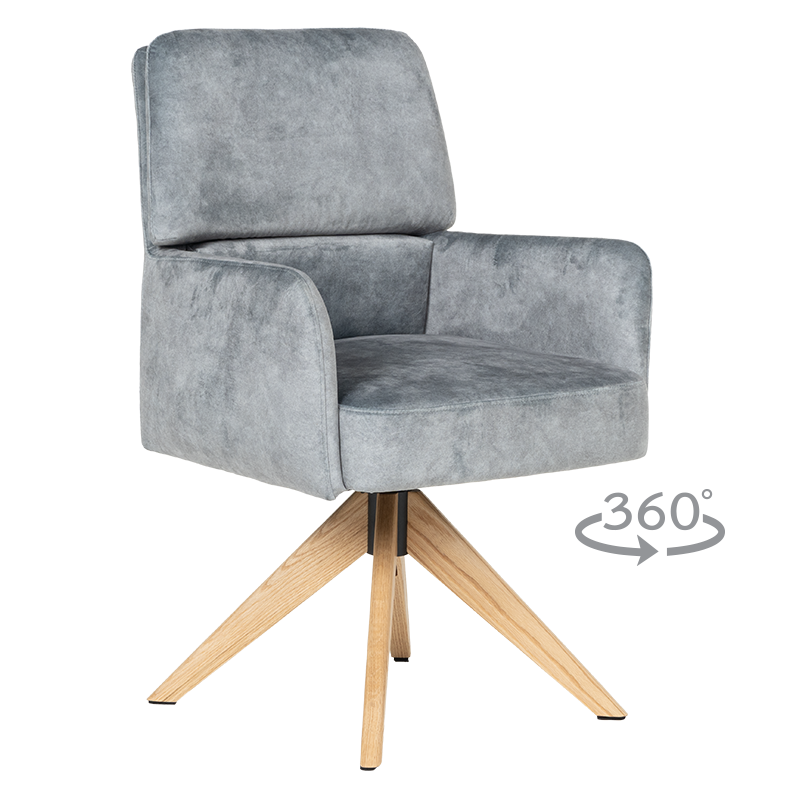 Трапезен стол NARVA W - зелен