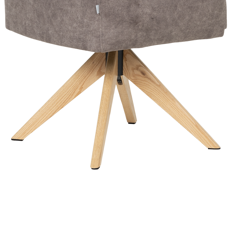 Трапезен стол NARVA W - тъмнобежов