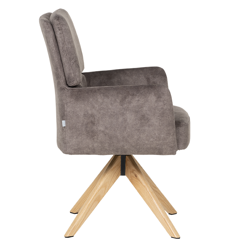 Трапезен стол NARVA W - тъмнобежов