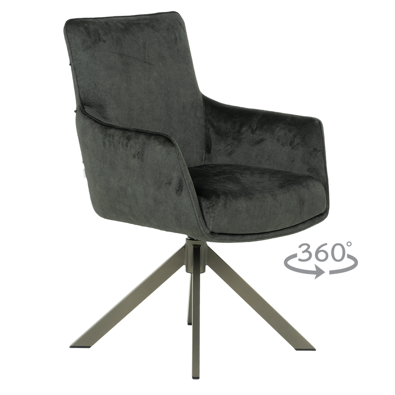 Трапезен стол VALGA 7 - масленозелен