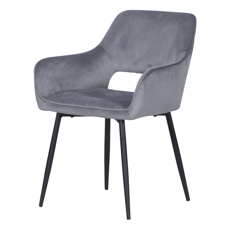 Трапезен стол REDCAR P - светлосив HLR