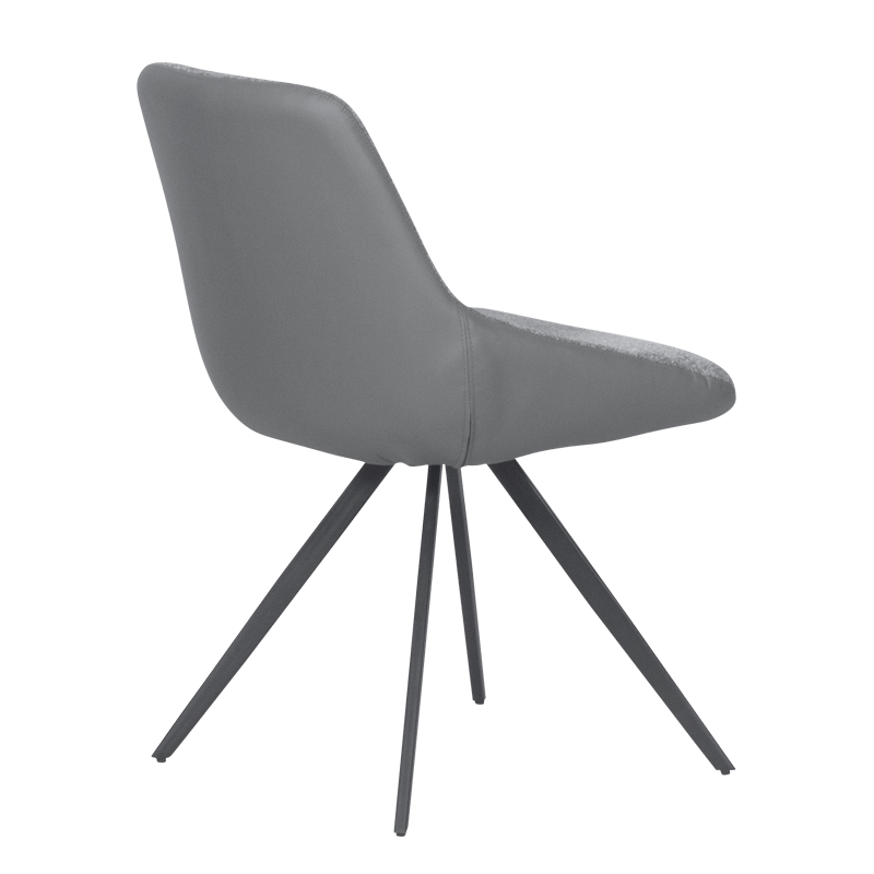 Трапезен стол ROMNEY - светлосив XV