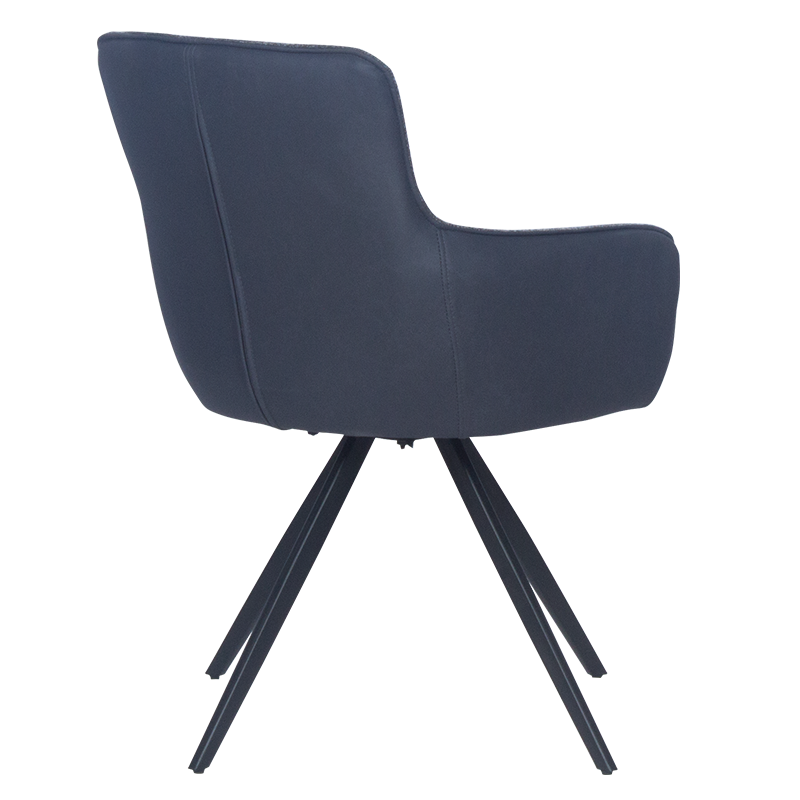 Трапезен стол PENDLE - средно син XV