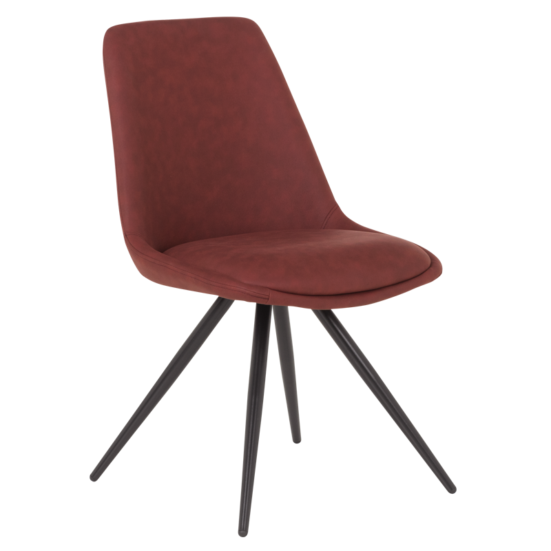 Трапезен стол CAMDEN - червен SF 2