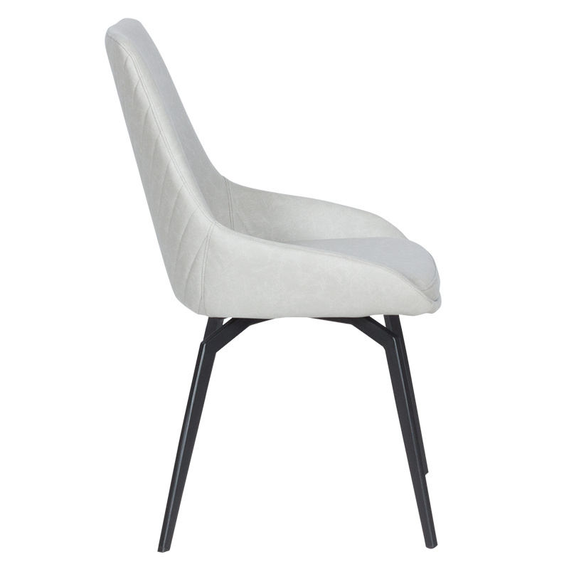 Трапезен стол TRURO - светлосив 7