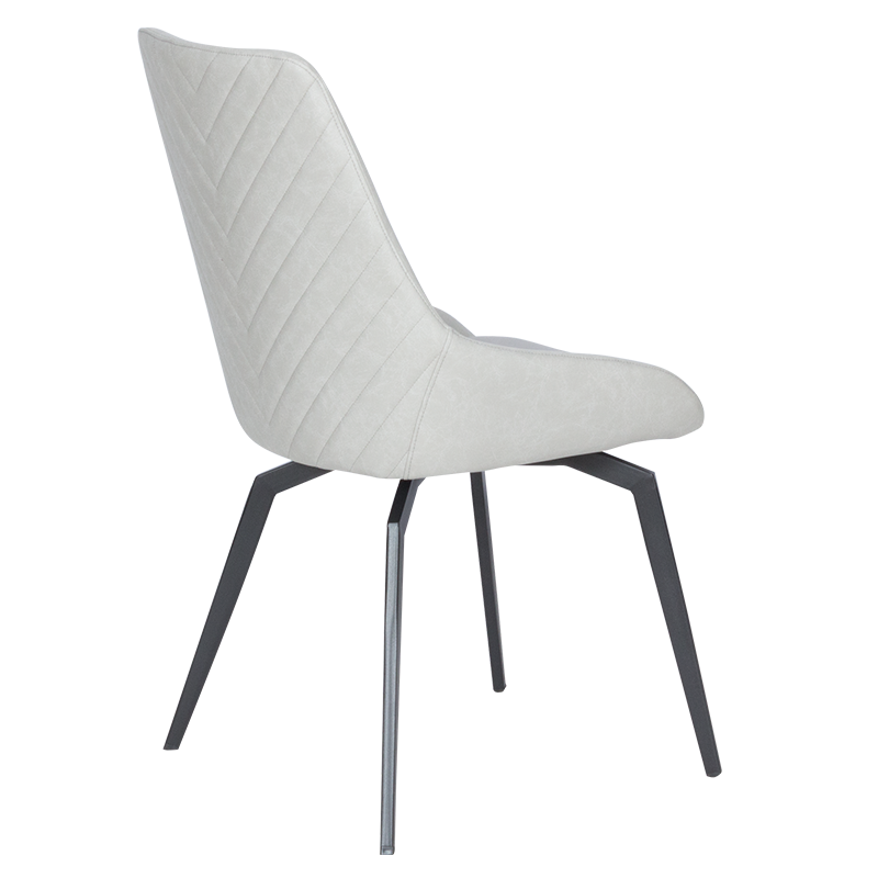 Трапезен стол TRURO - светлосив 7