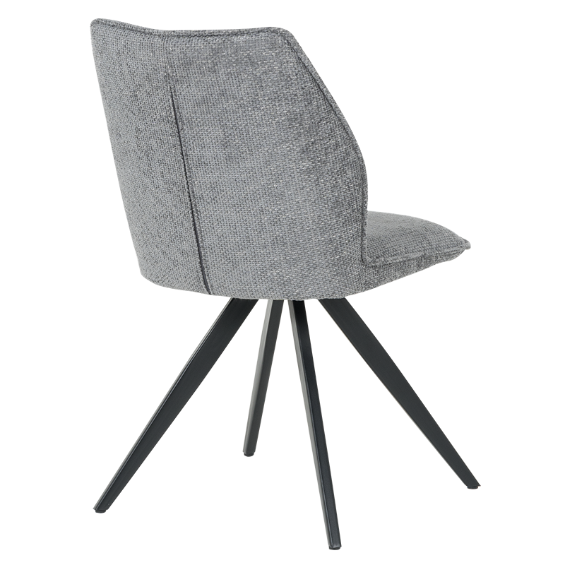 Трапезен стол DORSET - сив L 18