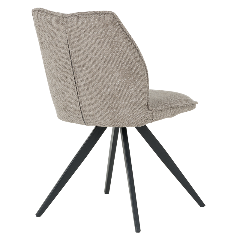 Трапезен стол DORSET - тъмнобежов L 3