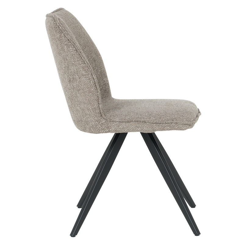 Трапезен стол DORSET - тъмнобежов L 3