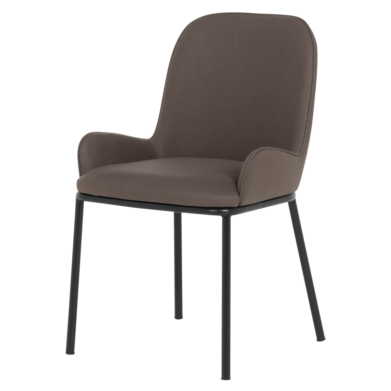 Трапезен стол WALDEN - кафяв 7