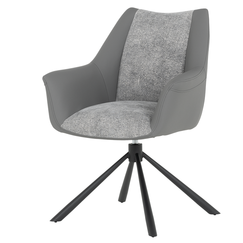 Трапезен стол TEMPE - тъмносив