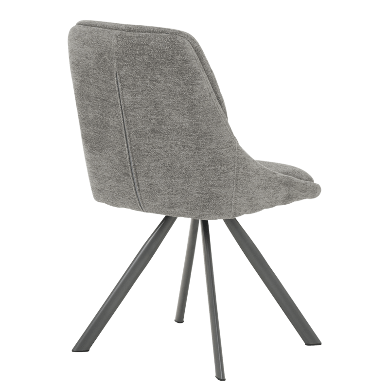 Трапезен стол  LONDON 2 - сив R 07