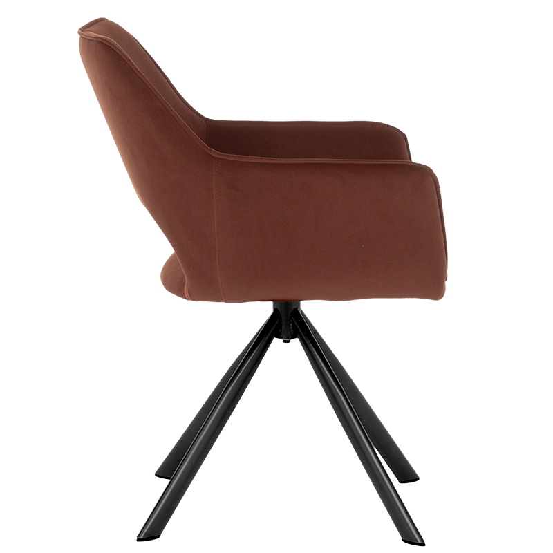 Трапезен стол READING - охра MJ 3