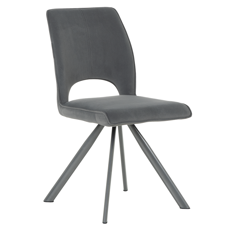 Трапезен стол CRAVEN 2 - сив MJ 3