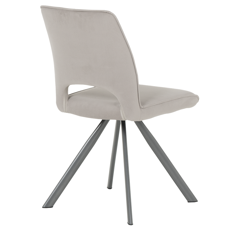 Трапезен стол CRAVEN 2 - светлосив MJ 3