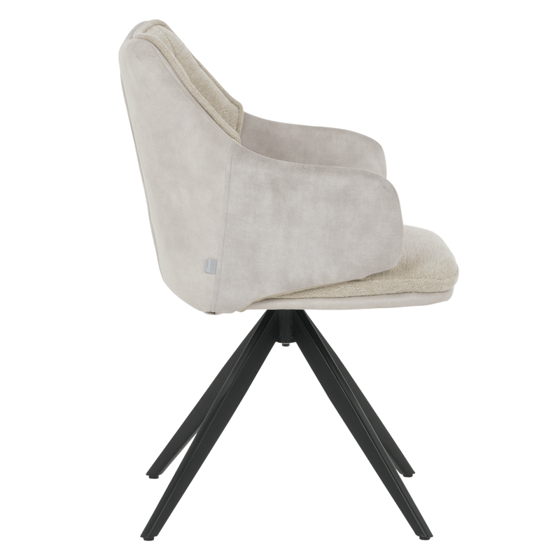 Трапезен стол BORDON - крем R 28