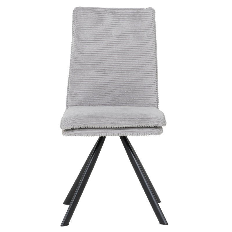 Трапезен стол ELY N - сив 86 N