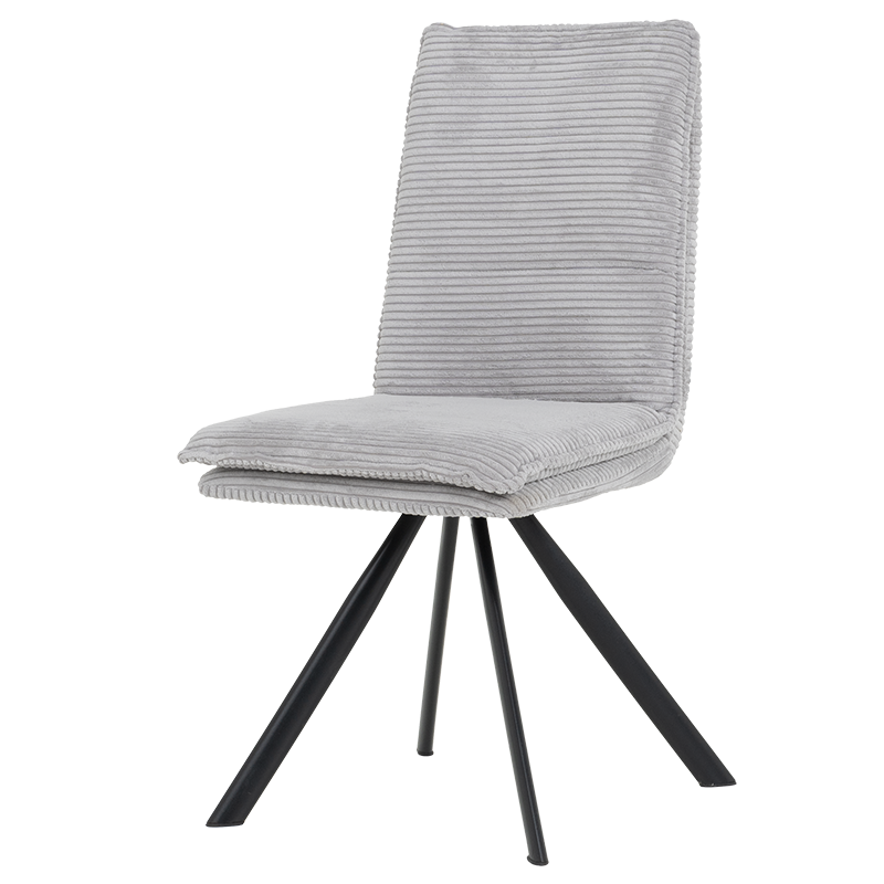 Трапезен стол ELY N - сив 86 N